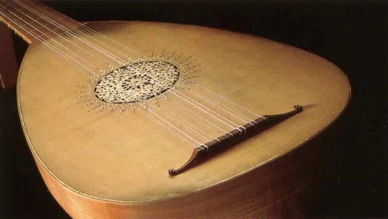 Giovanni Lanfranco This Guoqin curriculum has six strings, there is one of the five kinds of match. oil painting picture